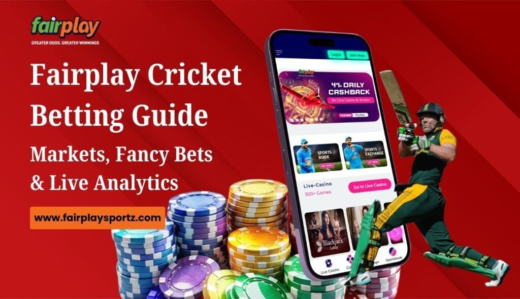 Fairplay Cricket Betting Guide_ Markets, Fancy Bets & Live Analytics